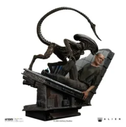 Alien 3 Estatua 1/10 Art Scale Ellen Ripley and Dog Alien 23 cm