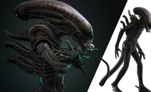 Alien 1979 Figura Movie Masterpiece 1/6 Alien Big Chap