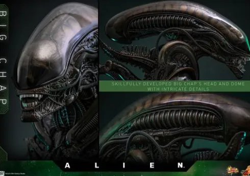 Alien 1979 Figura Movie Masterpiece 1/6 Alien Big Chap