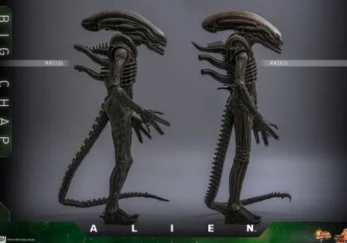Alien 1979 Figura Movie Masterpiece 1/6 Alien Big Chap
