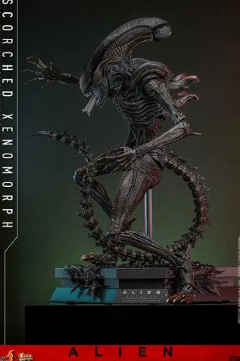 Alien Romulus Figura 1/6 Movie Masterpiece Scorched Xenomorph
