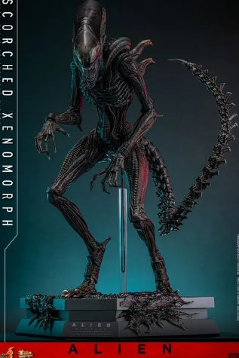Alien Romulus Figura 1/6 Movie Masterpiece Scorched Xenomorph