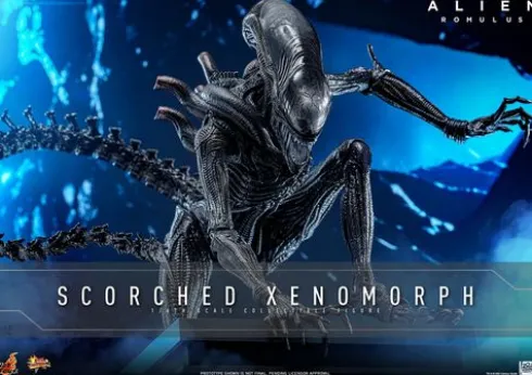 Alien Romulus Figura 1/6 Movie Masterpiece Scorched Xenomorph