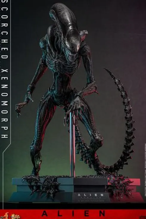 Alien Romulus Figura 1/6 Movie Masterpiece Scorched Xenomorph