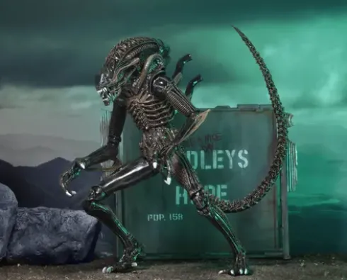 Aliens Alien Warrior Brown 1986 Ultimate Af