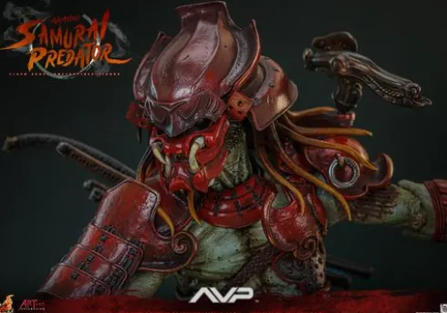 Alien vs Predator Figura Movie Masterpiece 1/6 Akaoni Samurai Predator