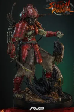 Alien vs Predator Figura Movie Masterpiece 1/6 Akaoni Samurai Predator
