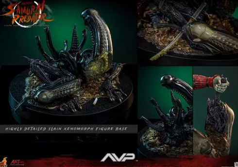 Alien vs Predator Figura Movie Masterpiece 1/6 Akaoni Samurai Predator