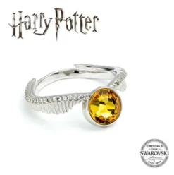 Anillo Snitch Dorada Swarovski Harry Potter