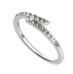 Anillo Swarovski y Plata de Ley Rayo Harry Potter