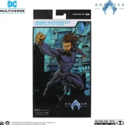 Aquaman y el Reino Perdido Figura DC Multiverse Aquaman with Stealth Suit 18 cm