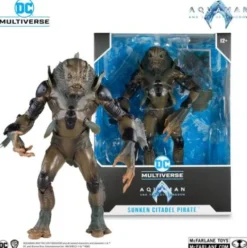 Aquaman y el Reino Perdido Figura Megafig DC Multiverse Sunken Citadel Pirate 30 cm