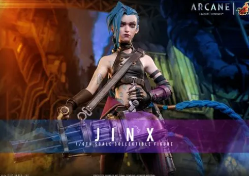 Arcane Netflix Figura 1/6 Jinx