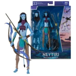 Avatar: Fire and Ash Figura Neytiri (Omatikaya Warrior) 18 cm
