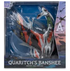 Avatar: Fire and Ash Figura Quaritch’s new Banshee