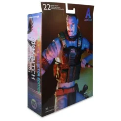 Avatar: Fire and Ash Figura Quaritch (Ash Recom) (Gold Label) 18 cm