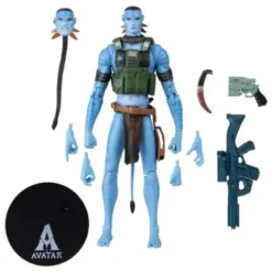 Avatar: Fire and Ash Figura Quaritch (Ash Recom) (Gold Label) 18 cm