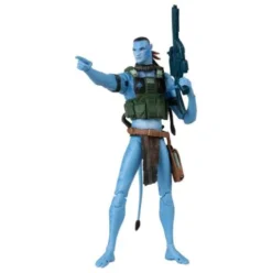 Avatar: Fire and Ash Figura Quaritch (Ash Recom) (Gold Label) 18 cm