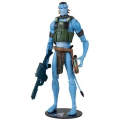 Avatar: Fire and Ash Figura Quaritch (Ash Recom) (Gold Label) 18 cm