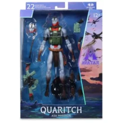 Avatar: Fire and Ash Figura Recom Quaritch (Ash Warrior) 18 cm