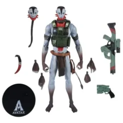 Avatar: Fire and Ash Figura Recom Quaritch (Ash Warrior) 18 cm