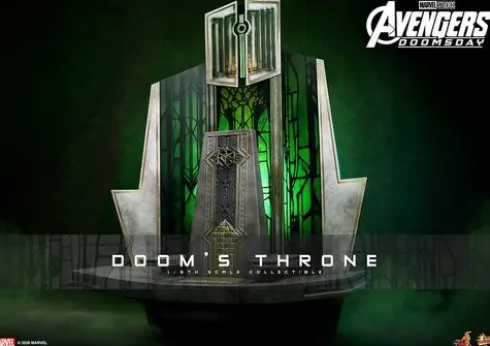 Avengers: Doomsday Movie Masterpiece Accesorio para Figuras 1/6 Doom’s Throne 33 cm