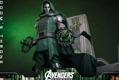 Avengers: Doomsday Movie Masterpiece Accesorio para Figuras 1/6 Doom’s Throne 33 cm