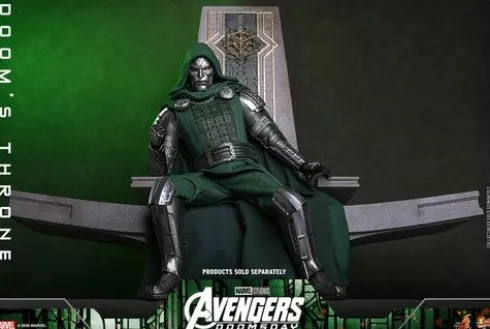 Avengers: Doomsday Movie Masterpiece Accesorio para Figuras 1/6 Doom’s Throne 33 cm