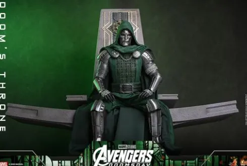 Avengers: Doomsday Movie Masterpiece Accesorio para Figuras 1/6 Doom’s Throne 33 cm