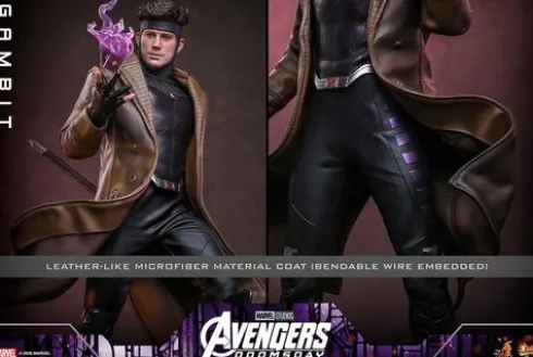 Avengers: Doomsday Movie Masterpiece Figura 1/6 Gambit 31 cm