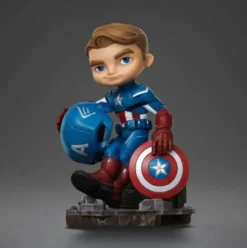 Avengers Infinity Saga Minifigura Mini Co. PVC Captain America 14 cm
