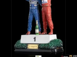 Ayrton Senna Estatua 1/10 Deluxe Art Scale Alain Prost & Ayrton Senna (The Last Podium 1993) 27 cm