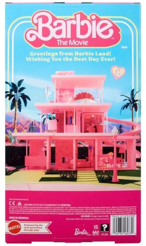 Barbie The Movie Muñeca Gloria Wearing Pink Power Pantsuit