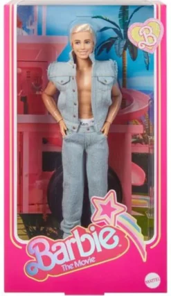 Barbie The Movie Muñeca Ken Wearing Denim Matching Set