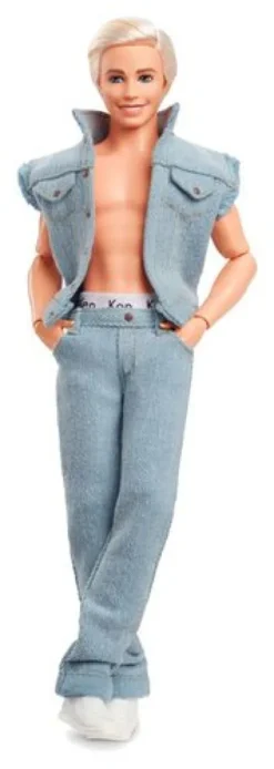 Barbie The Movie Muñeca Ken Wearing Denim Matching Set
