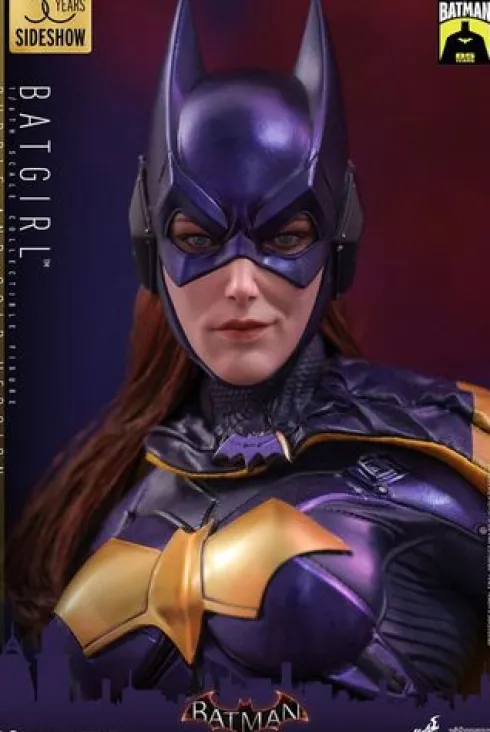 Batman Arkham Knight Figura Videogame Masterpiece 1/6 Batgirl (Purple and Gold Version) Exclusive 30 cm