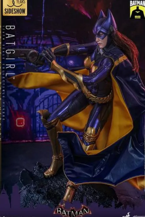 Batman Arkham Knight Figura Videogame Masterpiece 1/6 Batgirl (Purple and Gold Version) Exclusive 30 cm