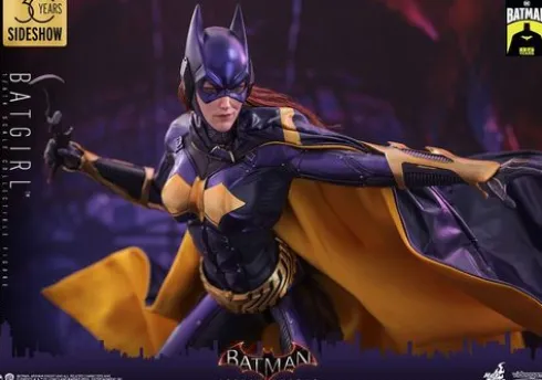 Batman Arkham Knight Figura Videogame Masterpiece 1/6 Batgirl (Purple and Gold Version) Exclusive 30 cm