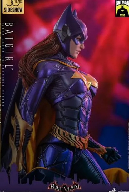 Batman Arkham Knight Figura Videogame Masterpiece 1/6 Batgirl (Purple and Gold Version) Exclusive 30 cm