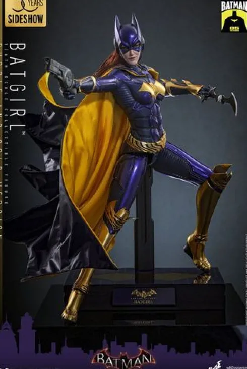 Batman Arkham Knight Figura Videogame Masterpiece 1/6 Batgirl (Purple and Gold Version) Exclusive 30 cm