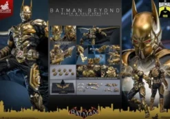 Batman: Arkham Knight Figura Videogame Masterpiece 1/6 Batman Beyond (Black & Gold Version) 32 cm
