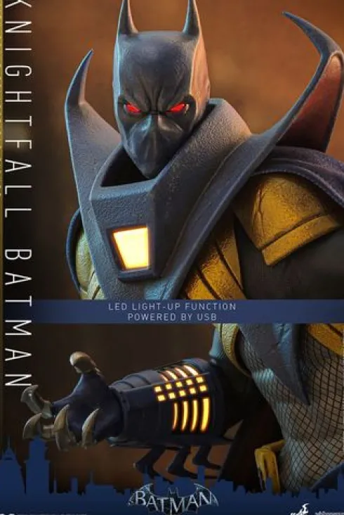 Batman: Arkham Origins Figura Videogame Masterpiece 1/6 Knightfall Batman 32 cm
