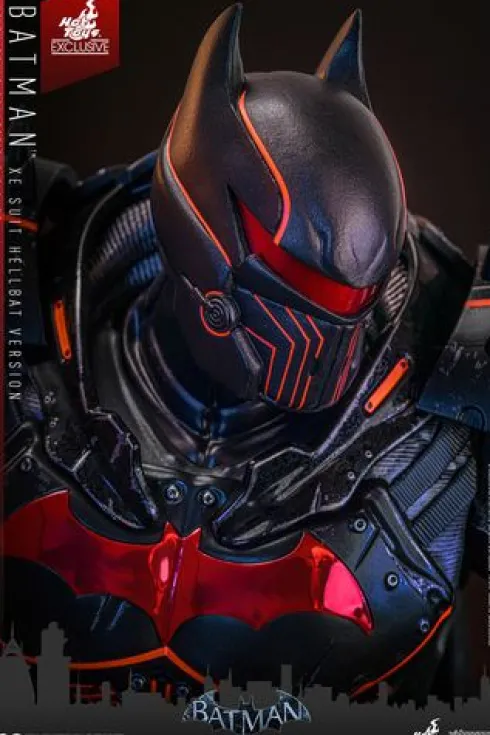 Batman Arkham Origins Figura Videogame Masterpiece 1/6 XE Suit Hellbat Version Hot Toys Exclusive 33 cm