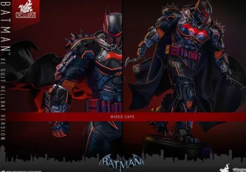 Batman Arkham Origins Figura Videogame Masterpiece 1/6 XE Suit Hellbat Version Hot Toys Exclusive 33 cm