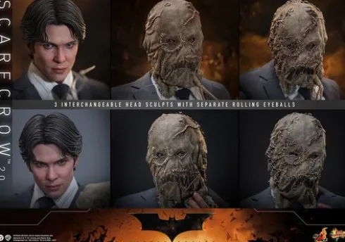 Batman Begins Figura Movie Masterpiece 1/6 Scarecrow (2.0)