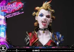 Batman Estatua Ultimate Premium Masterline Series Cyberpunk Harley Quinn 60 cm