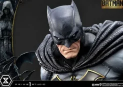 Batman Estatua Ultimate Premium Masterline Series 1/4 Batman Rebirth Edition Black Deluxe Bonus Version 71 cm