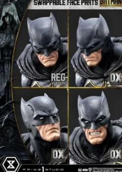 Batman Estatua Ultimate Premium Masterline Series 1/4 Batman Rebirth Edition Black Deluxe Bonus Version 71 cm