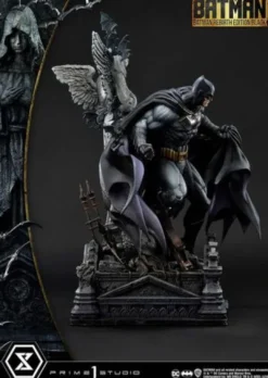 Batman Estatua Ultimate Premium Masterline Series 1/4 Batman Rebirth Edition Black Deluxe Bonus Version 71 cm