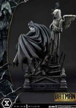 Batman Estatua Ultimate Premium Masterline Series 1/4 Batman Rebirth Edition Black Deluxe Bonus Version 71 cm
